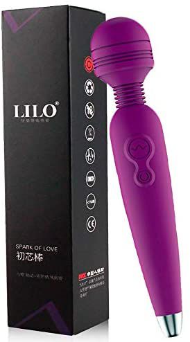 Massageador Vibrador Varinha Mágica Portátil Recarregável