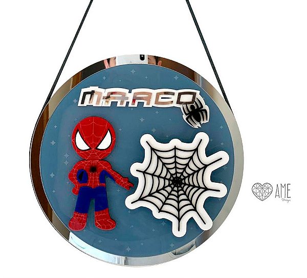 Porta Maternidade │ Homem Aranha
