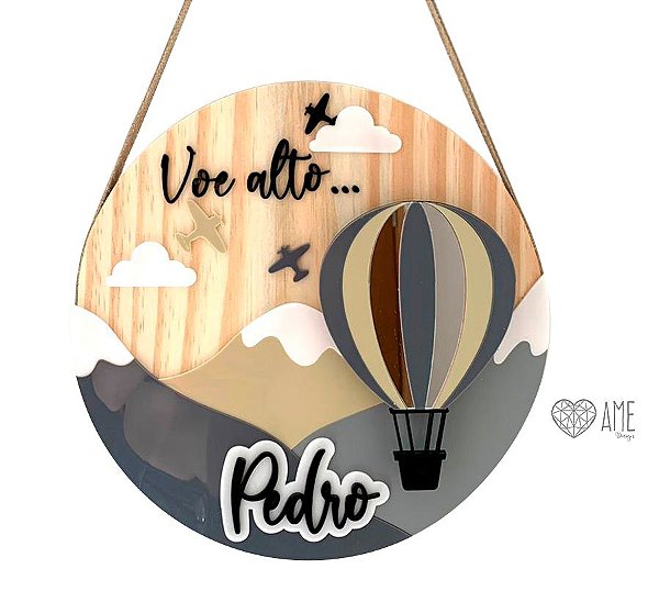 Porta Maternidade │ Voe Alto