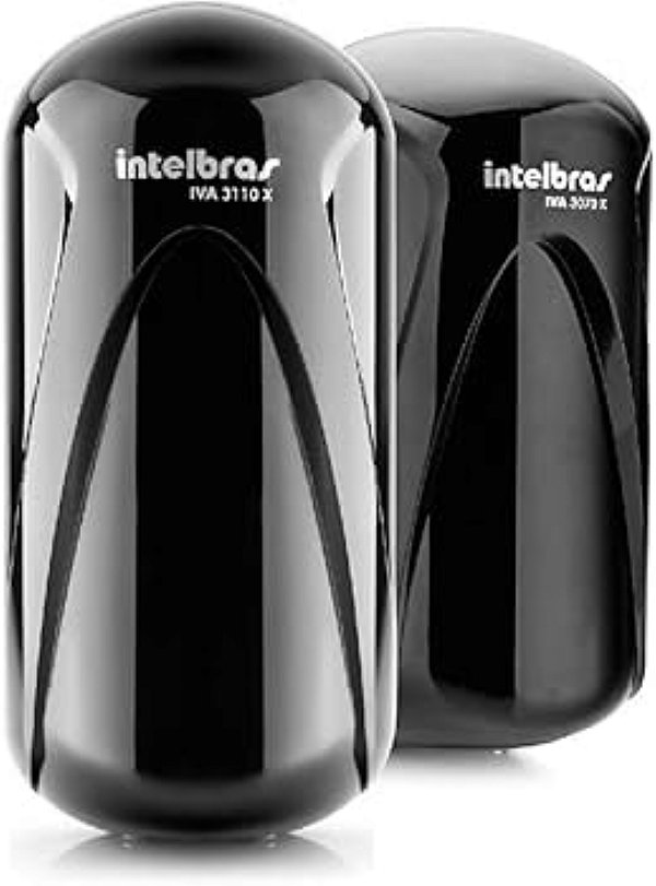 Sensor Barreira IVA 3110X 2 feixes 110 mts Preto - Intelbras