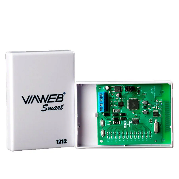 Receptor Rx Smart 1212 System P/ Sensores Sem Fio - Viaweb