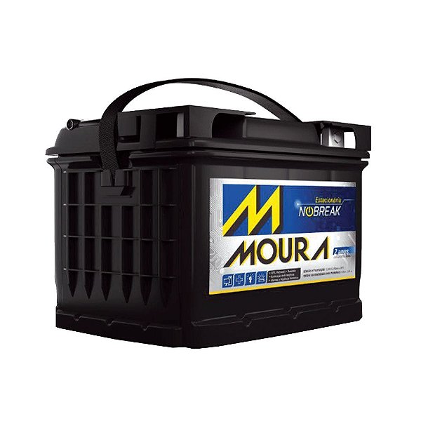 Bateria Estacionaria Externa 12V Mn-1300 63Ah P/ Nobreak - Moura