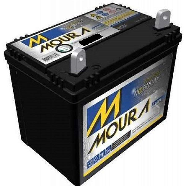 Bateria Estacionaria Externa 12V Mn-300 30Ah P/ Nobreak - Moura