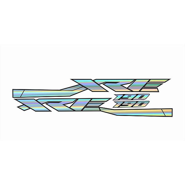 Kit Adesivos Xre 190 2022 Holográfico