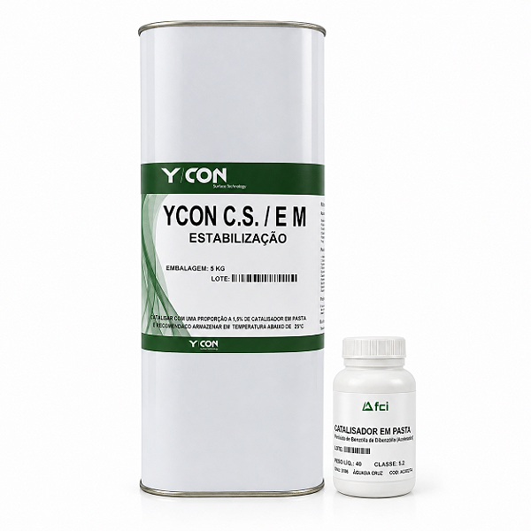 Resina YCON CS para Estabilização de Madeiras com Catalisador - 5,1 kg