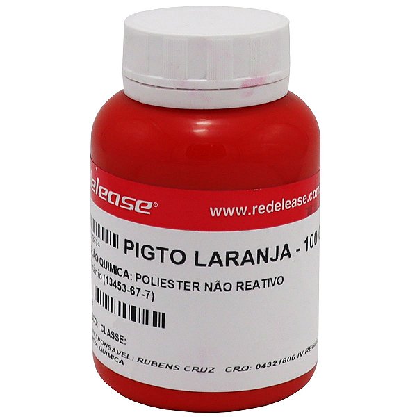 Pigmento Laranja [0,100 Kg]