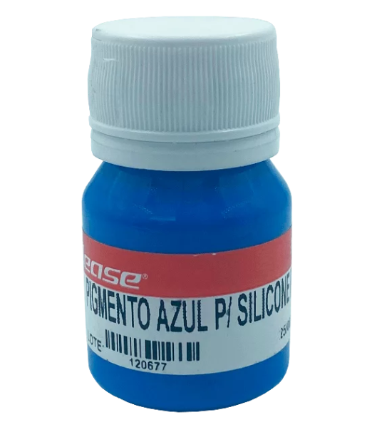 Pigmento Azul para Borracha de Silicone (20 g)