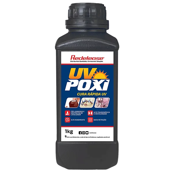 Resina UV poxi Cura UV (01 Kg)
