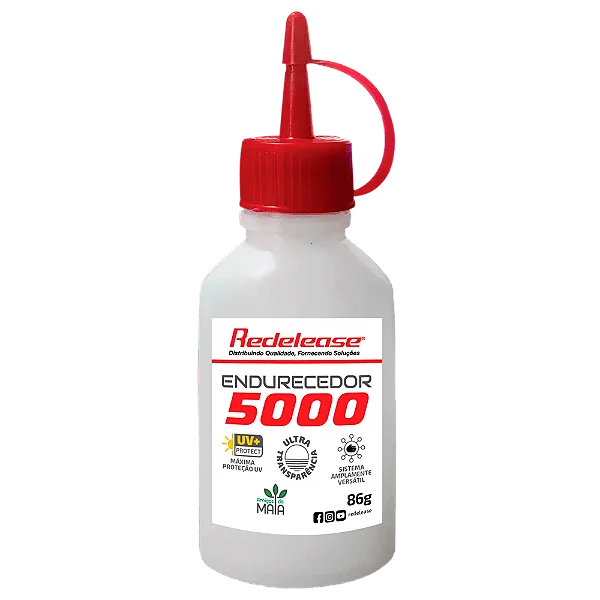 Endurecedor 5000 Ultra Transparente com Proteção UV (86 g)