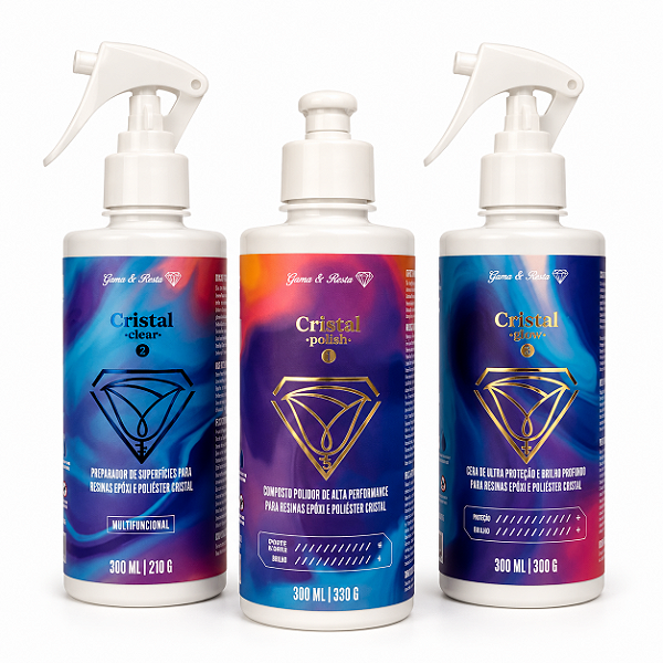 Kit Acabamento Cristal Polish