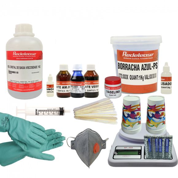 Kit: Fabricação De Orgonites
