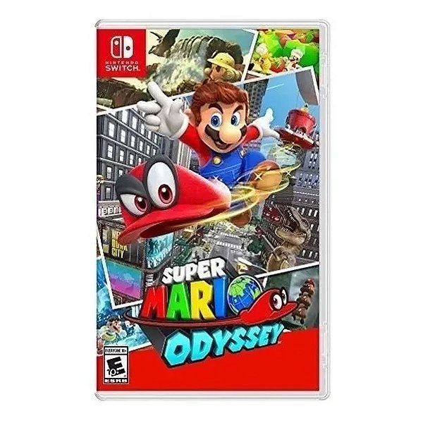 Jogo Super Mario Odyssey - Nintendo Switch