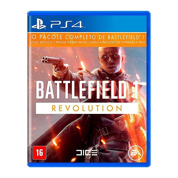 Jogo Battlefield 1 Revolution - Pacote Premium Ps4