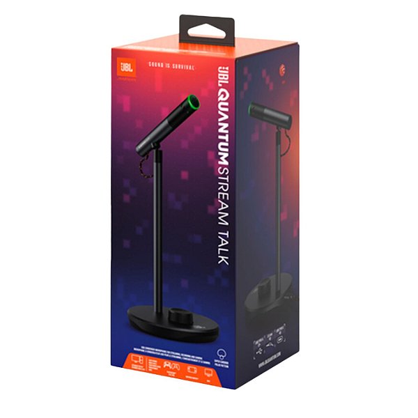 Microfone Jbl Quantum Stream Talk Ps4 Ps5 Switch Pc