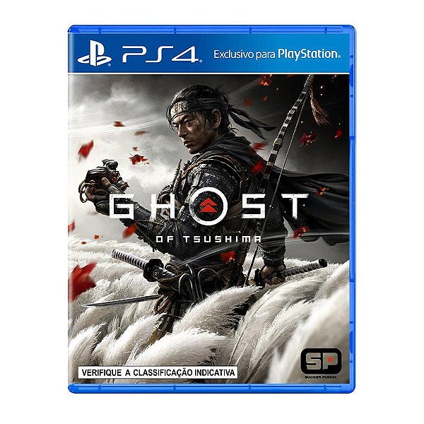 Jogo Ghost of Tsushima - PS4 (seminovo)