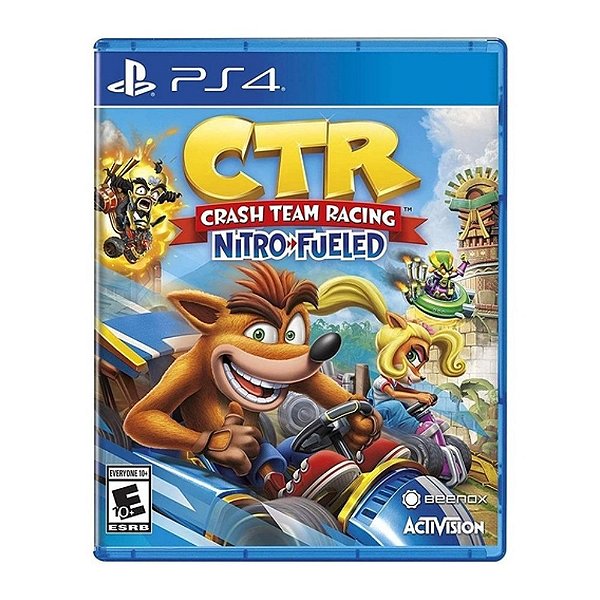 Jogo Crash Team Racing Nitro Fueled - PS4 (seminovo)