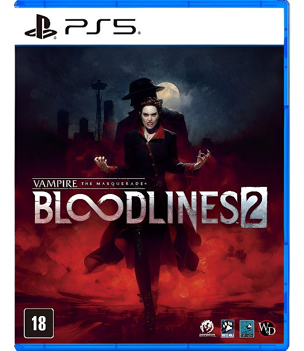 Jogo Vampire Masquerade Bloodlines 2 - Ps5 Mídia Física