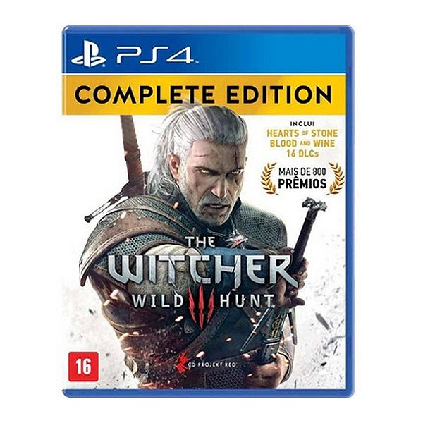 Jogo The Witcher 3 Wild Hunt Complete Edition - Ps4 (Seminovo)