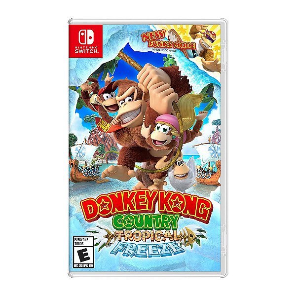 Jogo Donkey Kong Country: Tropical Freeze - Nintendo Switch