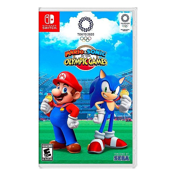 Jogo Mario & Sonic The Olympic Games Tokyo 2020 Nintendo Switch