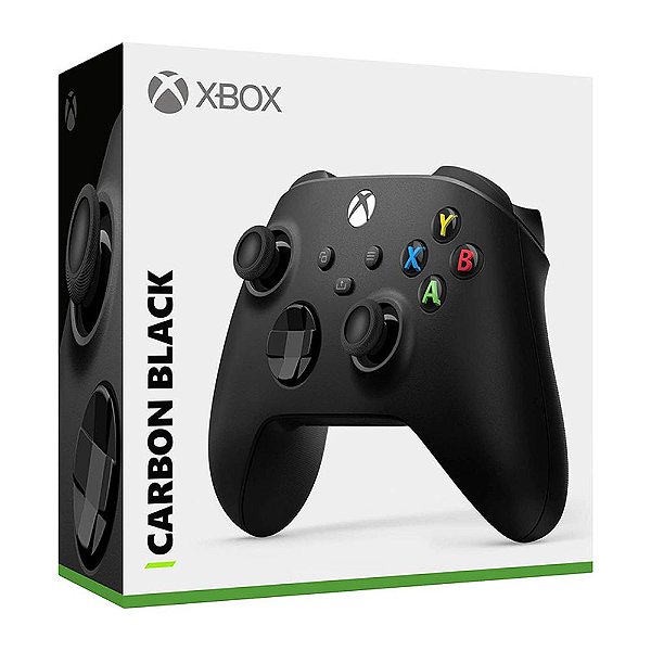 Controle Sem Fio Xbox One Series Carbon Black