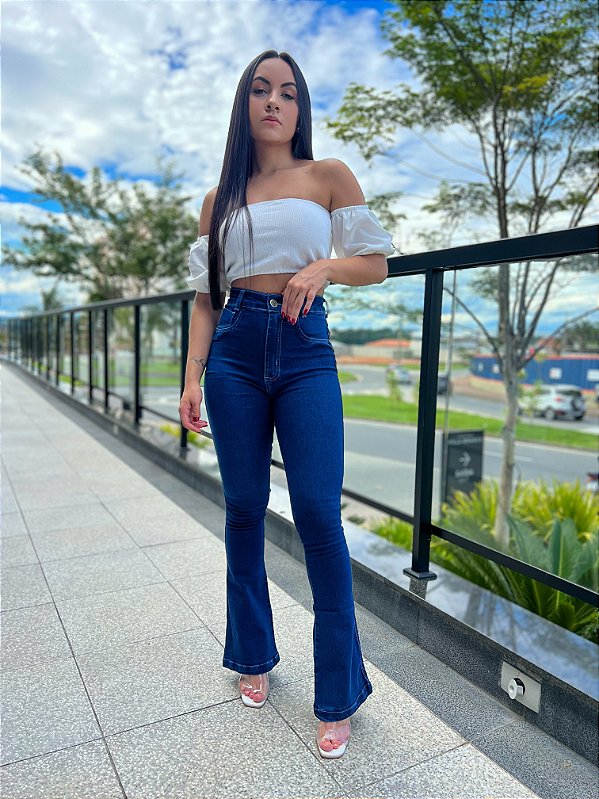 Calça jeans Flare