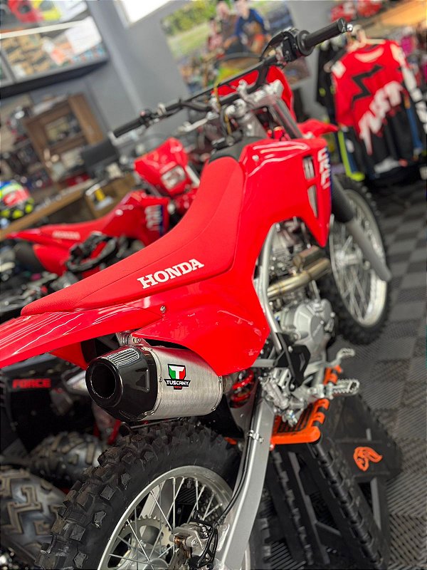 ESCAPAMENTO TUSCANY RACING THE BIGGEST P/ CRF 300F | AÇO INOX 304 E ALUMÍNIO