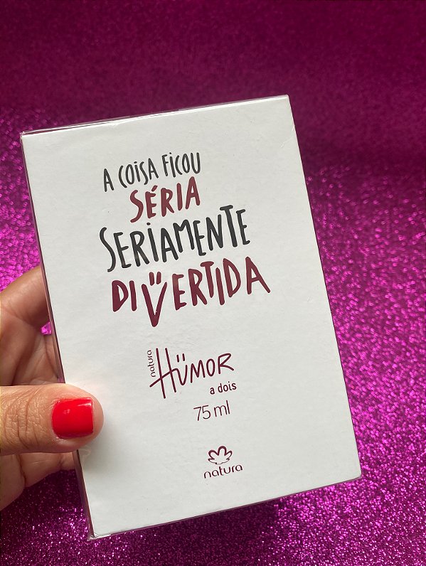 Colônia humor a dois masculino