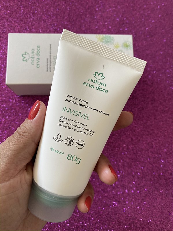 Desodorante em creme Erva doce