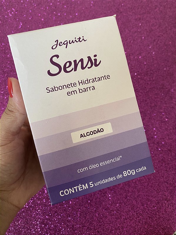 Sabonete Sensi algodão