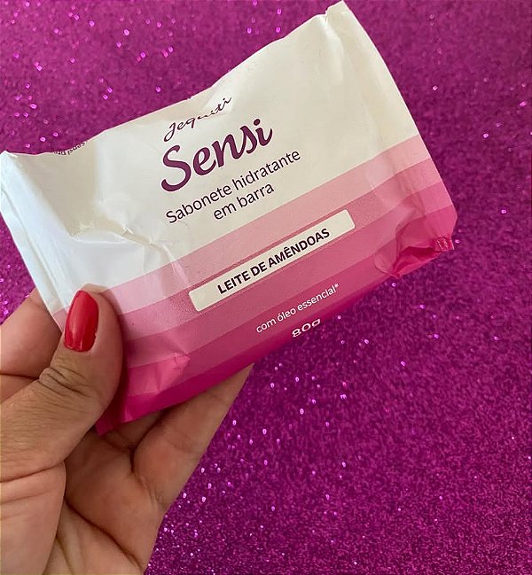 Sabonete sensi leite de amêndoas