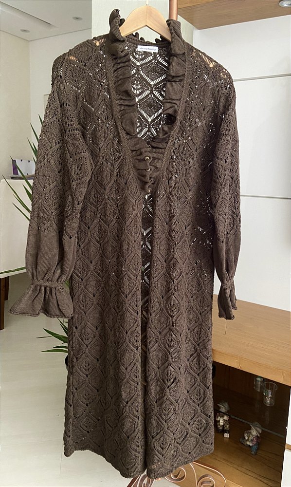 CASACO RENDADO BOHO