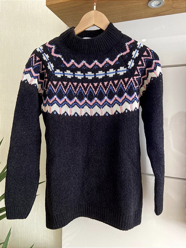 BLUSA EM TRICOT
