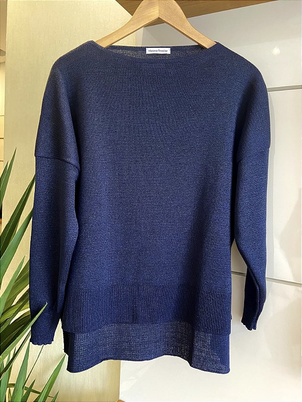 BLUSA EM TRICOT LUREX