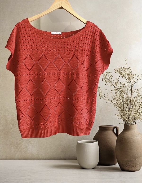 BLUSA EM TRICOT MODAL