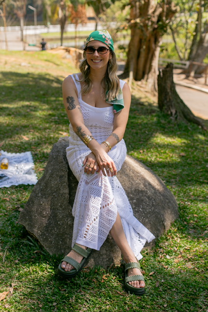 VESTIDO LONGO EM TRICOT