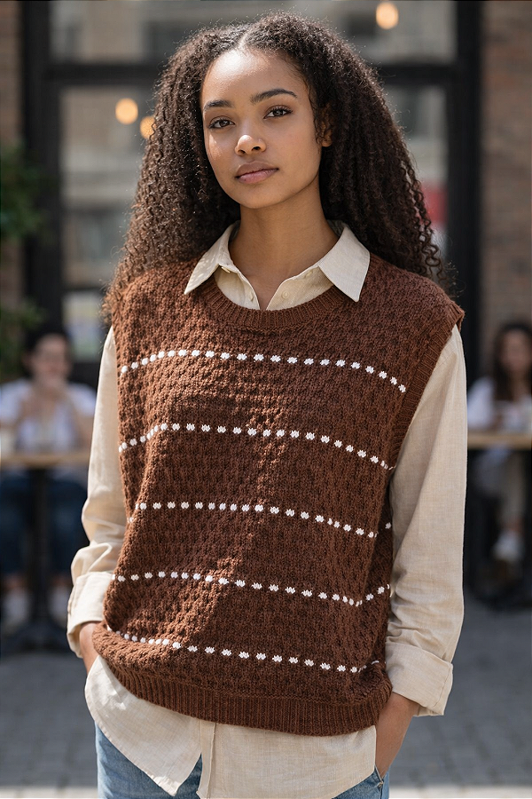 COLETE PONTINHOS EM TRICOT