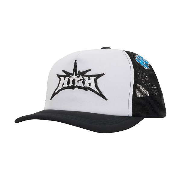 BONÉ HIGH TRUCKER PATCHS BLACK