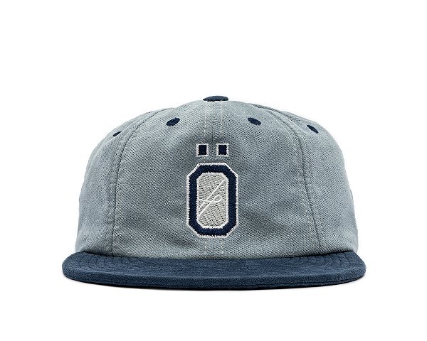BONE OUS 8 PANEL SNAP COLLEGE CINZA