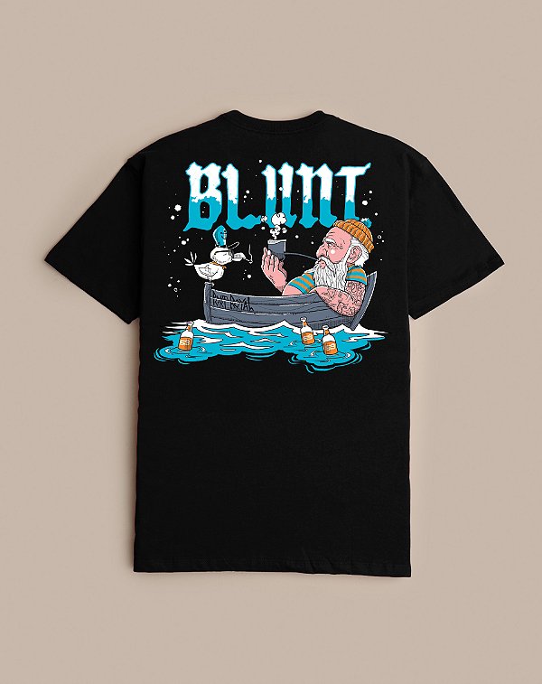CAMISETA BLUNT PREMIUM SMEE PRETO