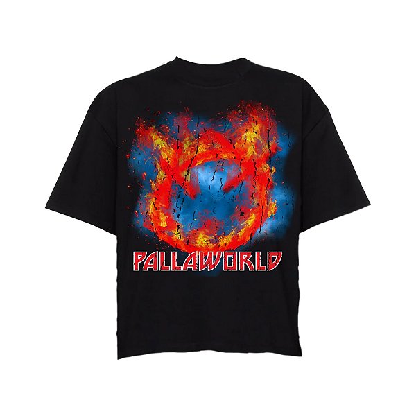CAMISETA PALLA WORLD SCRIPTURE PRETO