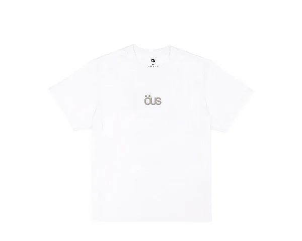 CAMISETA OUS IMPERIAL SEMI LOGO 2 OFF WHITE