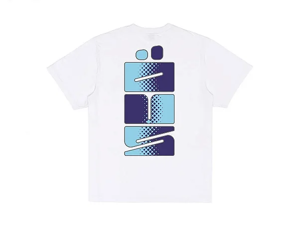 CAMISETA OUS FADE BRANCO