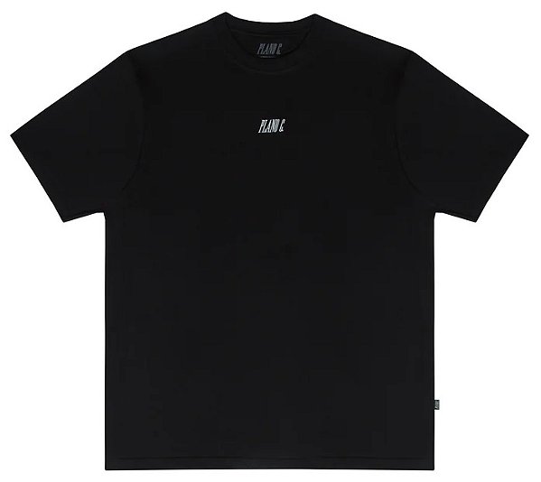 CAMISETA PLANO C LOGO BLACK