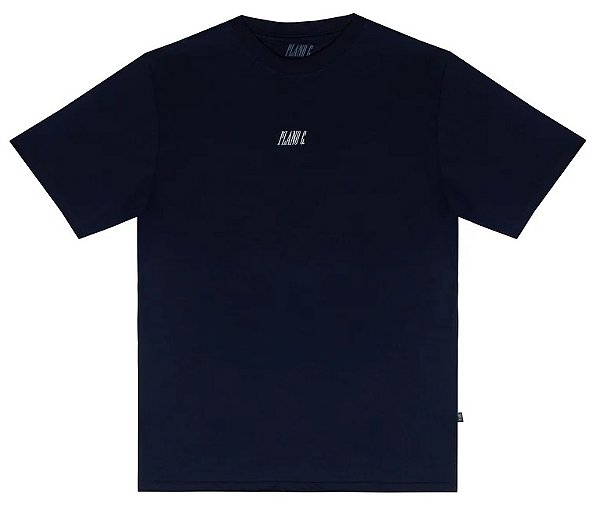 CAMISETA PLANO C LOGO NAVY