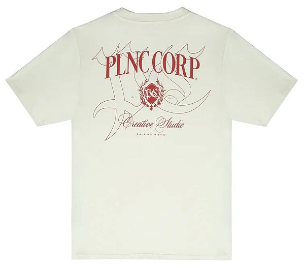 CAMISETA PLANO C PLNC CORP OFF WHITE