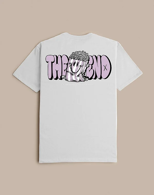 CAMISETA BLUNT POPCORN BRANCO