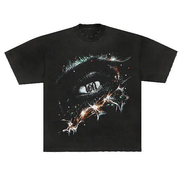 CAMISETA EXCLUSIVIIST 1OF1 REAL EYES REALIZE REAL LIES BLACK