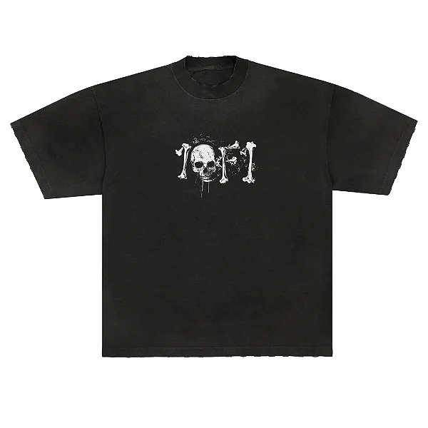 CAMISETA EXCLUSIVIIST 1OF1 H1DDEN ANGELS STONED BLACK