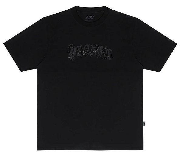CAMISETA PLANO C CLIMBING ROSES BLACK